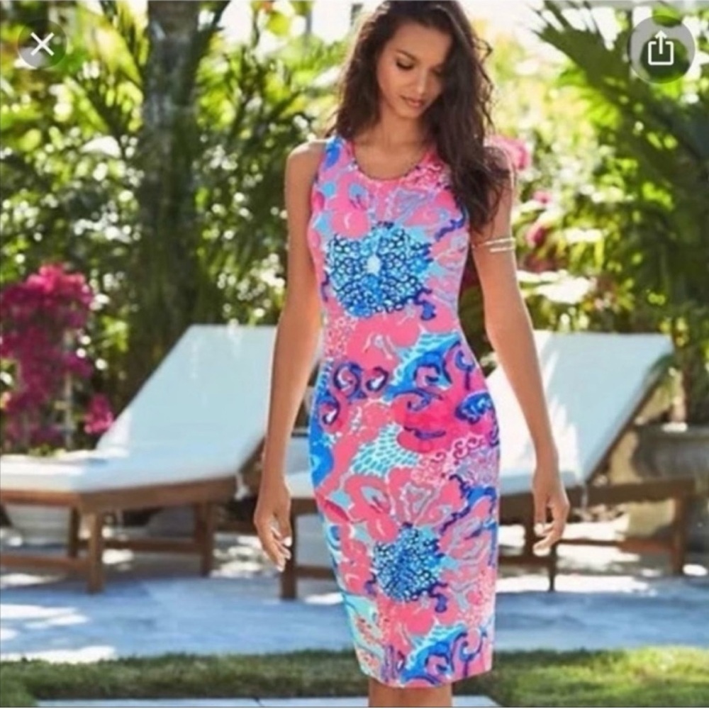 Lilly Pulitzer Jodryn Midi Dress I’m so jelly
